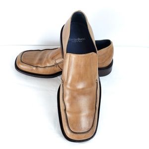 Bacco Bucci Men's Tan Leather Loafer, Size 8